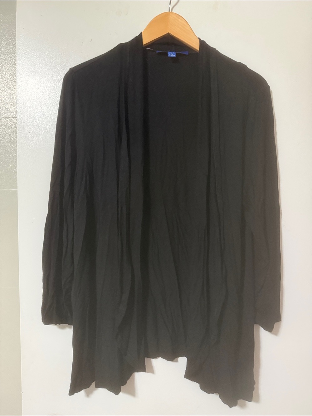 Apt. 9 Black Open Cardigan